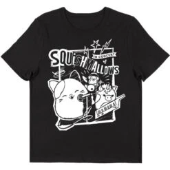 Squishmallows Concert Rock Out Women's Black Graphic Short Sleeve Crew Neck Tee -Squishmallows GUEST 3d0576ed f62e 42da ad51 834652904b07