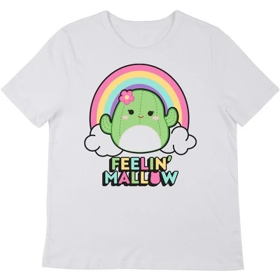 Squishmallows Maritza Feelin' Mallow Crew Neck Short Sleeve White & Green Ombre Women's T-shirt 7 Squishmallows Maritza Feelin' Mallow Crew Neck Short Sleeve White & Green Ombre Women's T-shirt - Image 7
