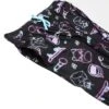 Squishmallows Neon Line Art AOP Women's Black Sleep Pajama Pants