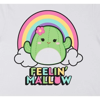 Squishmallows Maritza Feelin' Mallow Crew Neck Short Sleeve White & Green Ombre Women's T-shirt 1 Squishmallows Maritza Feelin' Mallow Crew Neck Short Sleeve White & Green Ombre Women's T-shirt