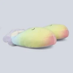 Squishmallows Kids' Elodie The Octopus Plush Slippers - Rainbow