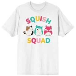 Squishmallows Squish Squad Crew Neck Short Sleeve Men's White T-shirt -Squishmallows GUEST b68ff21b f40c 4f9c 8b91 6dadb2bb0441