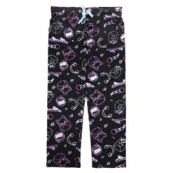 Squishmallows Neon Line Art AOP Women's Black Sleep Pajama Pants 6 Squishmallows Neon Line Art AOP Women's Black Sleep Pajama Pants -Squishmallows GUEST c4635f1b fedf 4670 9fe6 ebfe73c9aede