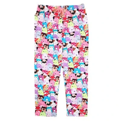 Squishmallows Collection Multi-Colored AOP Women's Sleep Pajama Pants 2 Squishmallows Collection Multi-Colored AOP Women's Sleep Pajama Pants - Image 2