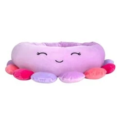 Beula The Octopus - Squishmallows Pet Bed -Squishmallows JPT SquishmallowsPetBed JPT0085 BeulaTheOctopus FrontOP lpr