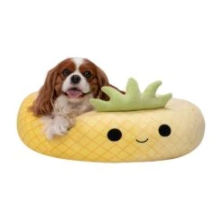 Maui The Pineapple - Squishmallows Pet Bed -Squishmallows JPT0093 Pets SquishmallowsBed MauiThePineapple 24in MD Dog 02 lpr