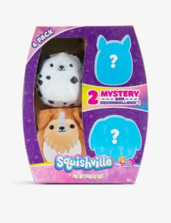 Squishmallows Squishville Puppy Love Squad Soft Toy Assortment