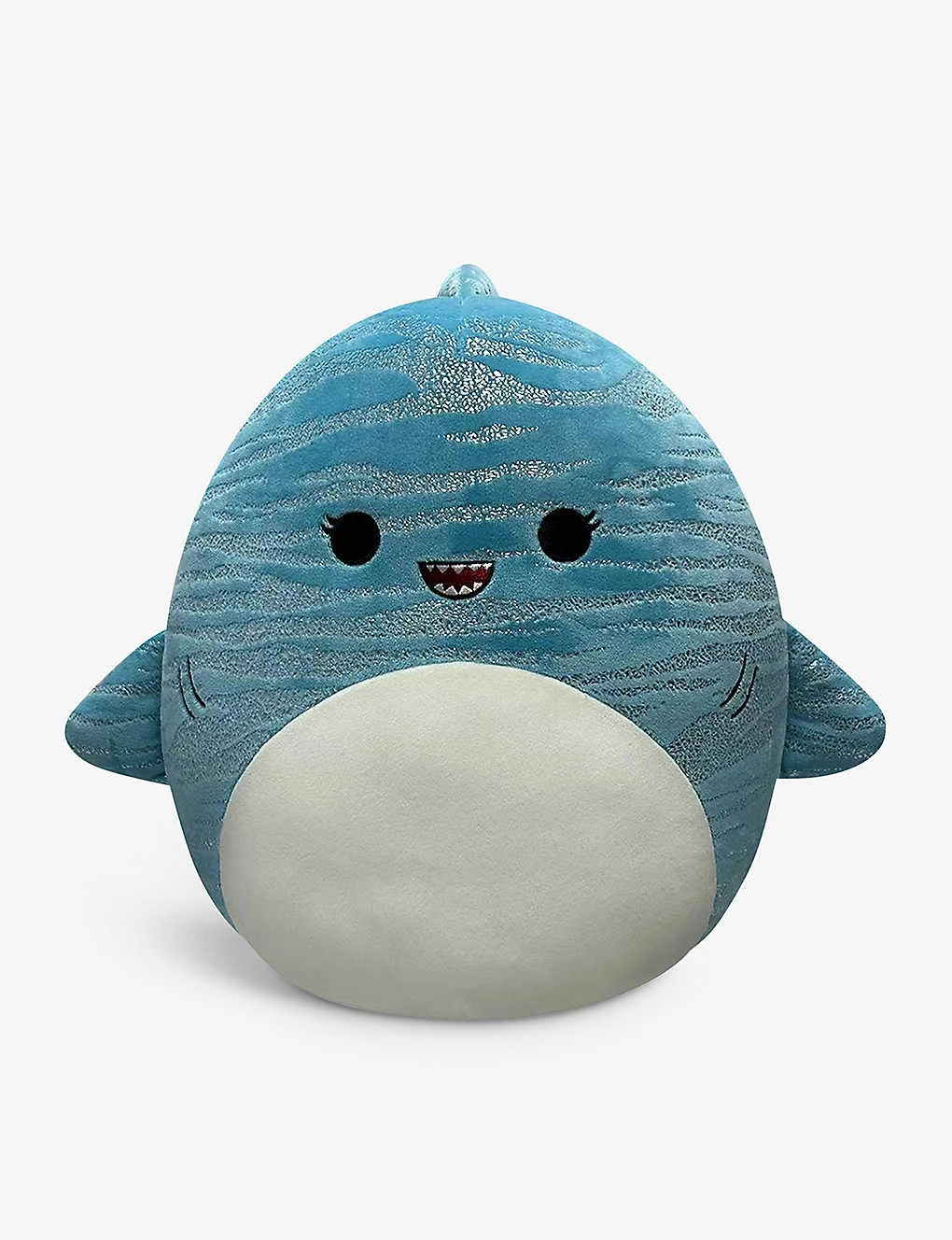 Squishmallows Lamar The Blue Whale Shark Soft Toy 30cm 1 Squishmallows Lamar The Blue Whale Shark Soft Toy 30cm