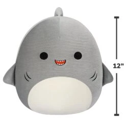Squishmallows Gordon - Corduroy Style -Squishmallows SQCR03043 12in Squishmallows Gordon CorduroyShark Front Scaled lpr
