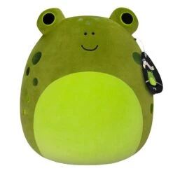 Squishmallows Vig -Squishmallows SQCR03048 NewSQK MediumPlush 12in Squishmallows GreenTadpole FrontwHangtag lpr